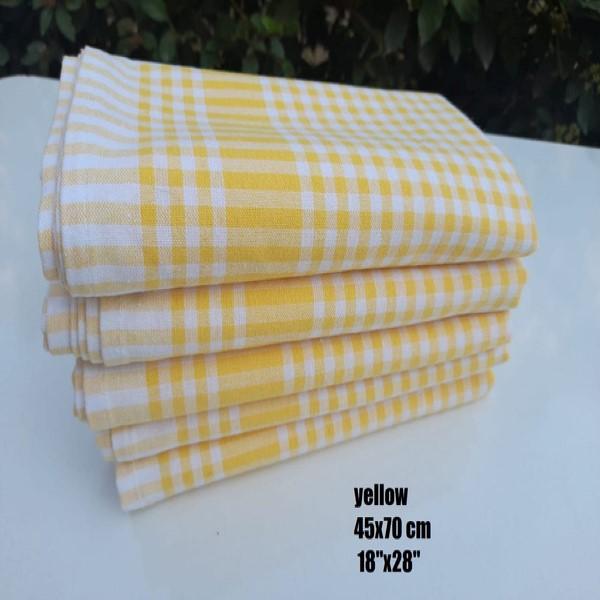Pack of 10, 100% Cotton Kitchen Cloths, Tea Towel, Quality Tea Towels, Service Napkin, Kitchen Napkin