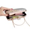 Borsa Pochette da Sera di Cristallo Matrimonio Borsa da Sposa Ballo di Fine Anno Scintillante Borse Pochette da Cena Strass Glitter Borsa a Mano Oro