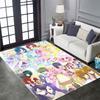 Pretty Cure Cartoon Rugs Are Suitable for Home Décor In Areas Such As Game Rooms, Bedrooms, Living Rooms, and Sofa Areas.