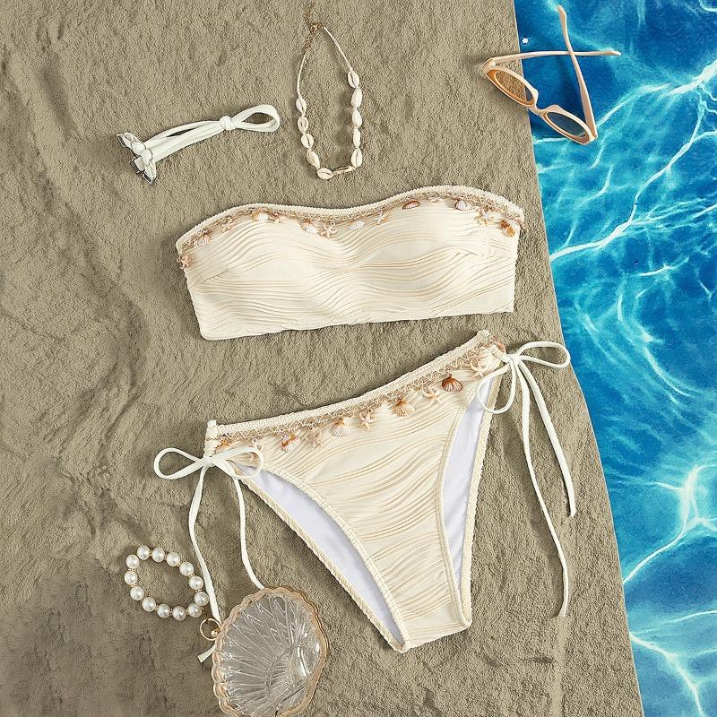 2026 plavky nové sexy bikiny hvězdice mušle třásně bikiny velkoobchod plavky