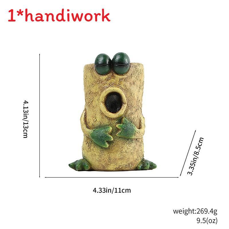 Cartoon Frosch Harz Dekoration Kreativ Lustig Haus Garten Pflanzgefäß Für Kinder Und Erwachsene