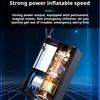 150PSI Portable Pocket Bike Electric Air Pump Inflatable Car Tire Wireless Compressor Mini Fast Rechargeable Tire Inflator Pump