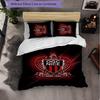 OGC Nice FC Themed Bedding 3Pcs Duvet Cover Set Decorative Bed Linen For Teen Room Home Decoration