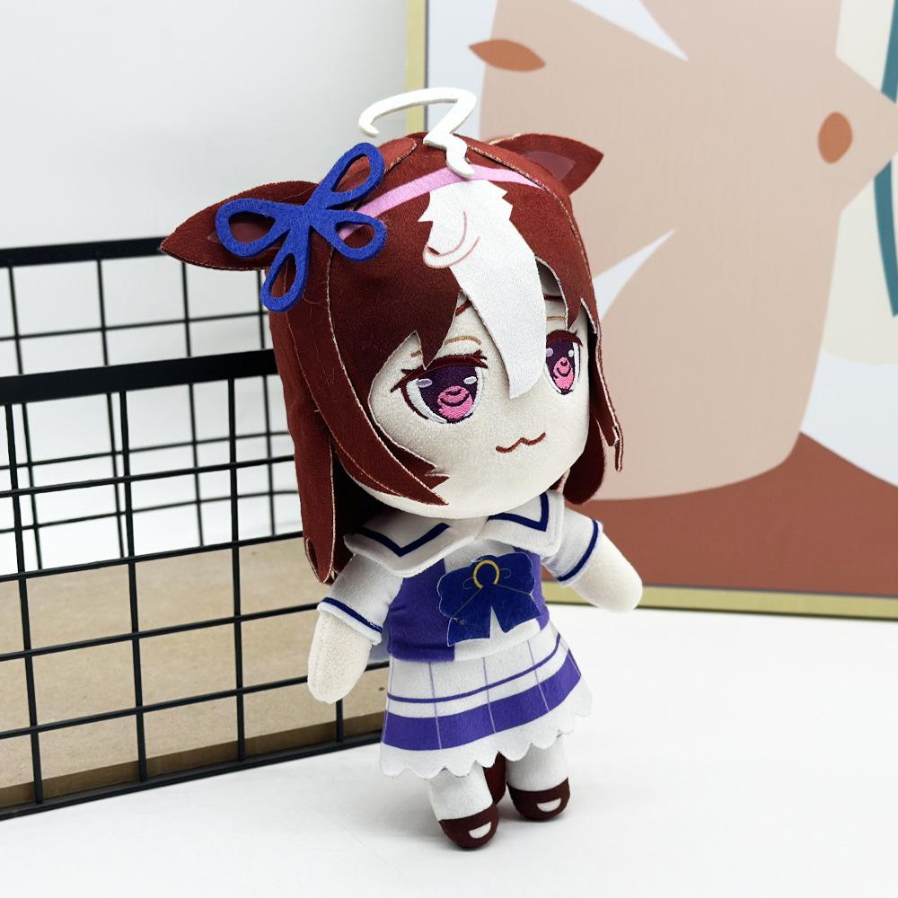 Kawaii Uma Musume Plush Toy Tokai Teio Anime Pretty Derby Character Toys Agnes Tachyon Tokai Teio Character Doll Birthday Gift