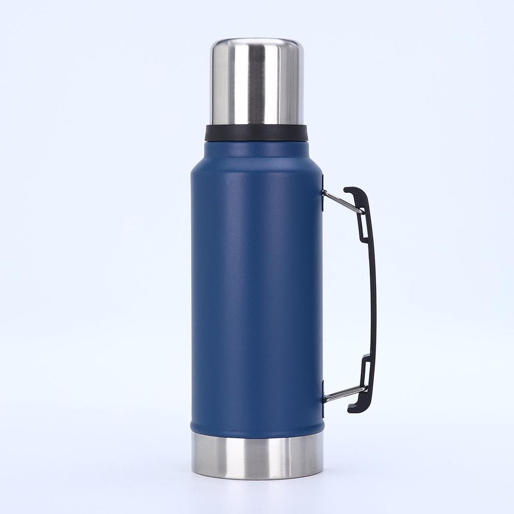 Stanley Stainless Steel Thermos Flask: Large Capacity Outdoor Water Bottle