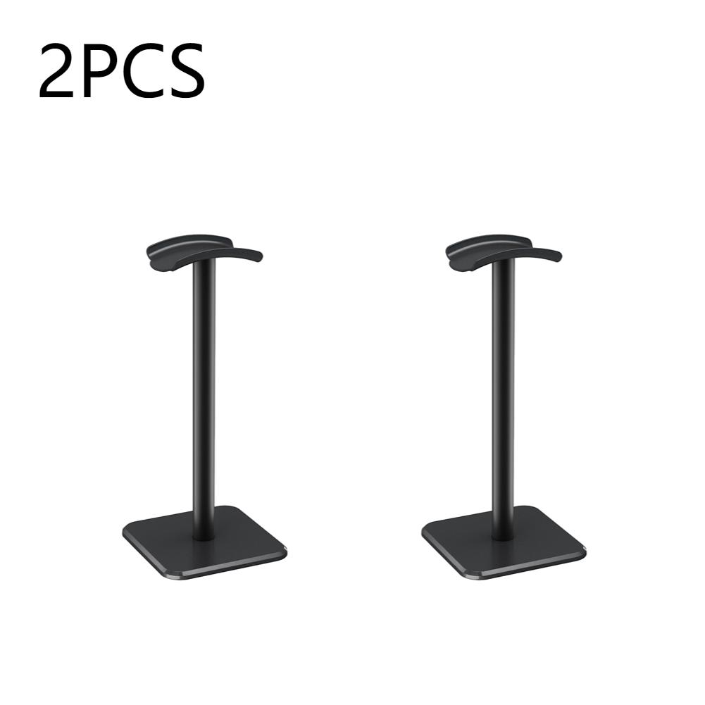 2/1PCS Aluminium Alloy Headphone Stand Holder Gaming Headset Stand Rack Desktop Organizer Display Earphone Hanger Bracket