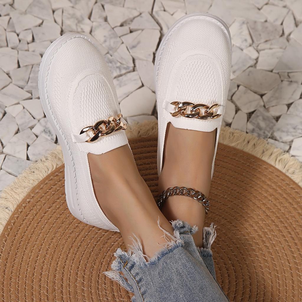Fashion White Shoes Women Sneakers Fashion Solid Women Platform Flats Shoes Breathable Chunky Sneakers Comfortable Woman Shoes