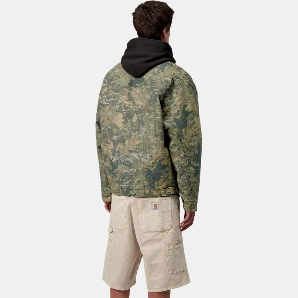 Carhartt WIP FW25 OG Detroit Jacket Classic Zip Front Loose Fit Inner Chest Pocket Detroit Jacket Men jackets I035614-3BL-06