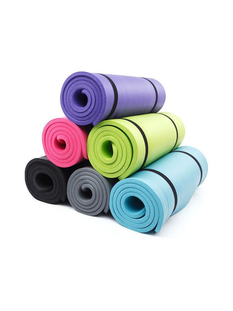 10MM Thick Non-slip NBR Yoga Mat - Ideal for Beginners - Free Shipping 10mm (Beginner)