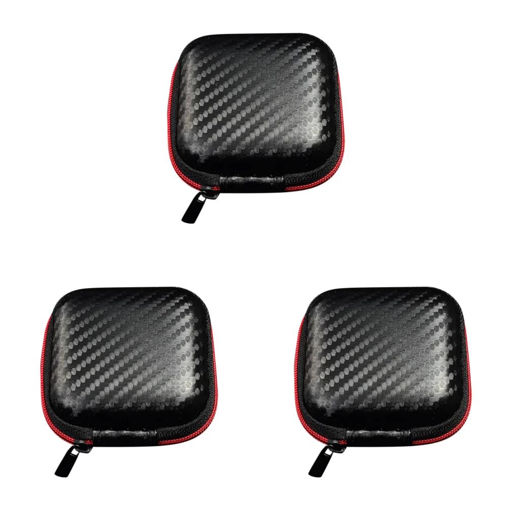 Wired Earphone Box EVA Earphone Charging Cable Storage Case Anti-Pressure Wear-resistant Anti-fall Headset Data Cable Holder