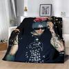 Heißer Sänger Bedruckte Decke Picknickdecken Warme Decke Weich und L-Lil P-Peep Bequeme Decke Zuhause Reise Geburtstagsgeschenk