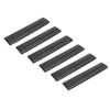 6PCS Roof Rack Removal Cover High Strength ABS Roof Drip Rack Molding Trim Clips Set for Fj Cruiser 2007‑2014