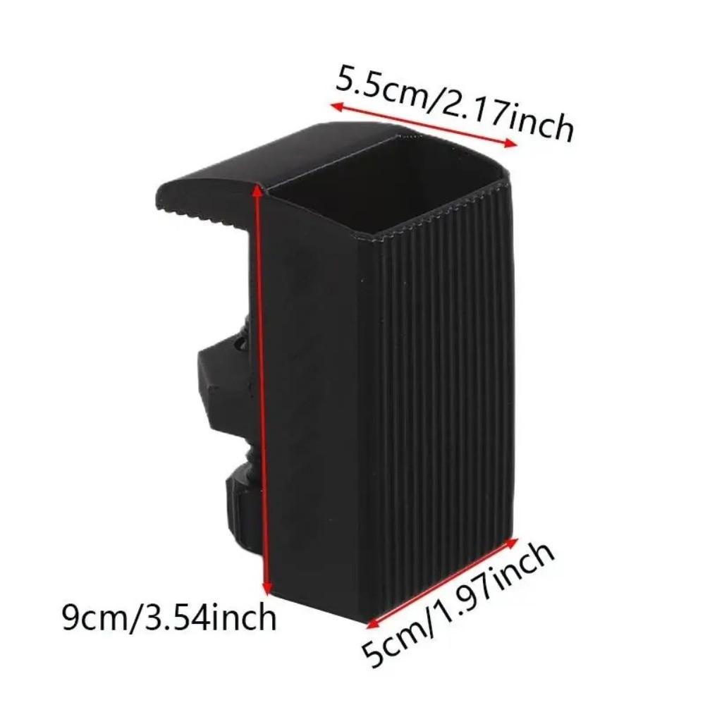 Clip-On Desk Pen Holder Adjustable Hanging Pen Storage Box No-Drill Space-Saving Side Table Pencil Organizer Teaching Supplies