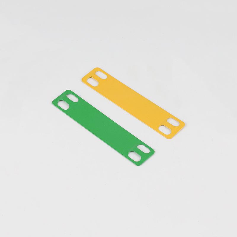 Powder-Coated Stainless Steel Cable & Identification Plate with Marking Tape & Tie Accessories