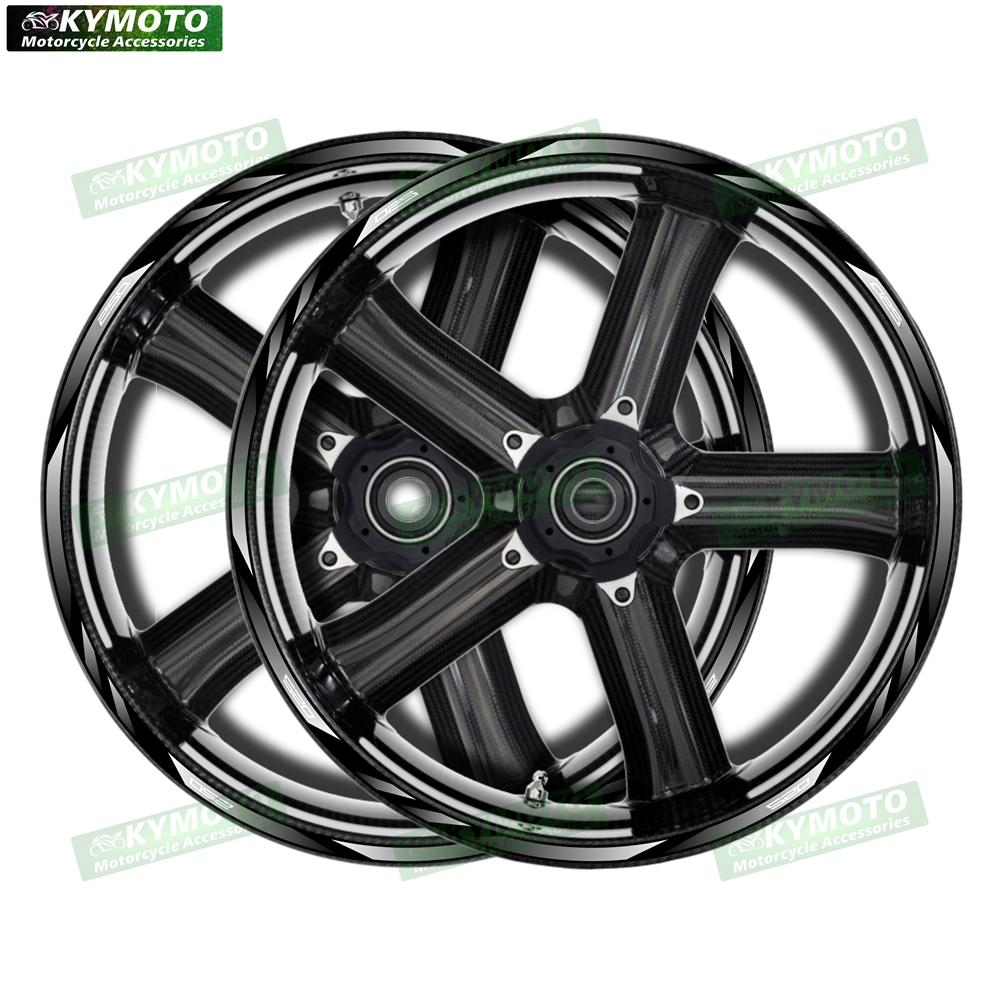 For Z250 Z 250 motorcycle accessories 17 inch front and rear wheel hub decals fairing modified reflective sticker decoration