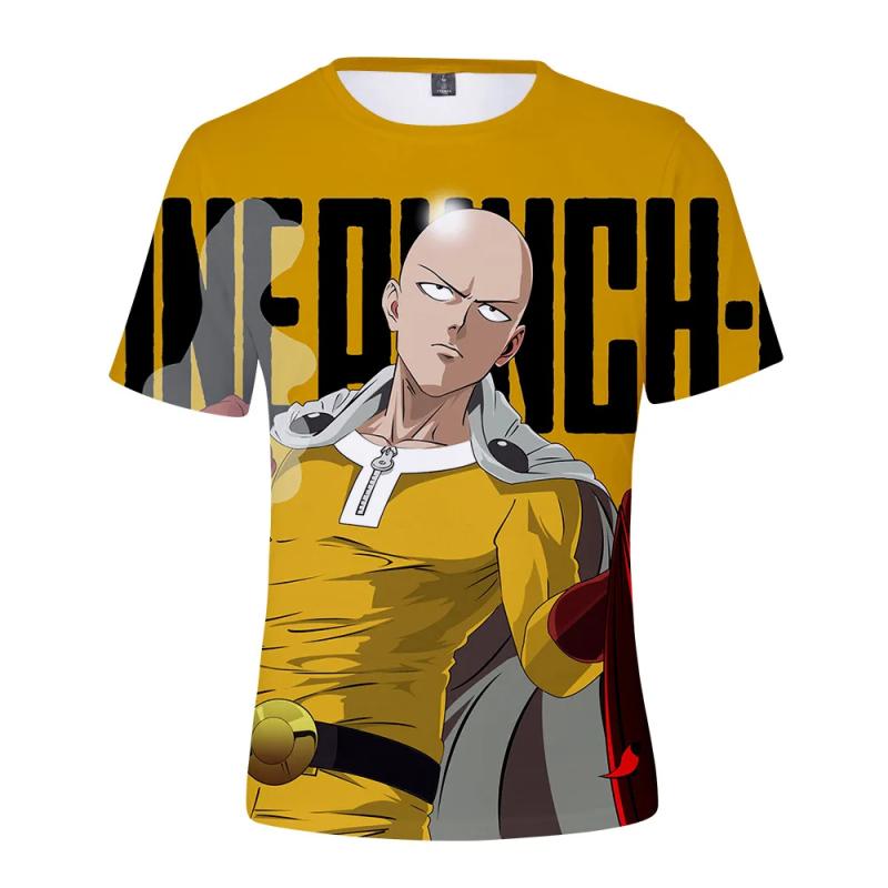 

Аниме One Punch Man Saitama Косплей Одежда 3D Печатные мужские/женские футболки Летние футболки с коротким рукавом Детские топы Уличная одежда больших размеров