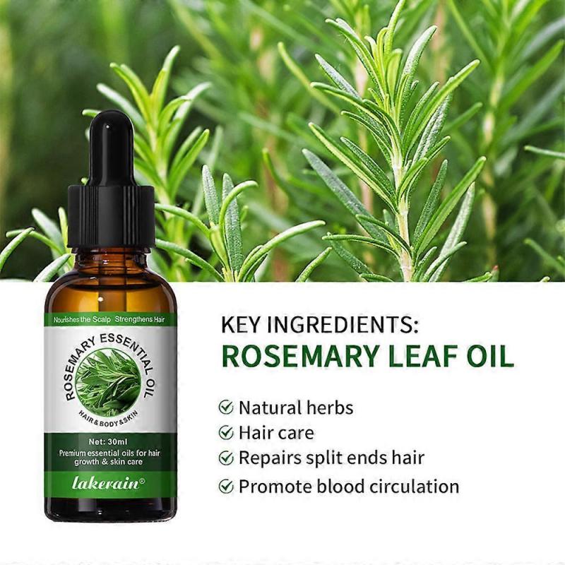ROSEMARY Essential Oil Hair Growth Strengthening HAIR TREATMENT, Skin Care 30m