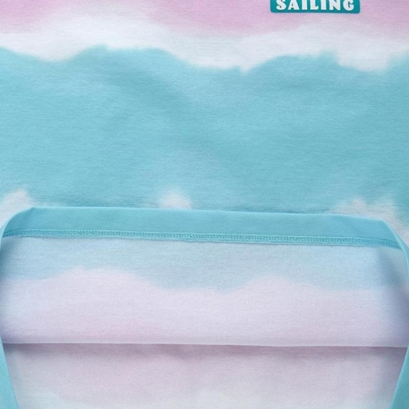 New Balance Half Club  Kids Beach Tie Dying T shirT Nk9ee2603u 25 shorT Sleeve Tee