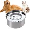 Stainless Steel Cat Floating Bowl Anti-Spill Pet Water Feeder Dog Water Bowl  Pet Drinking