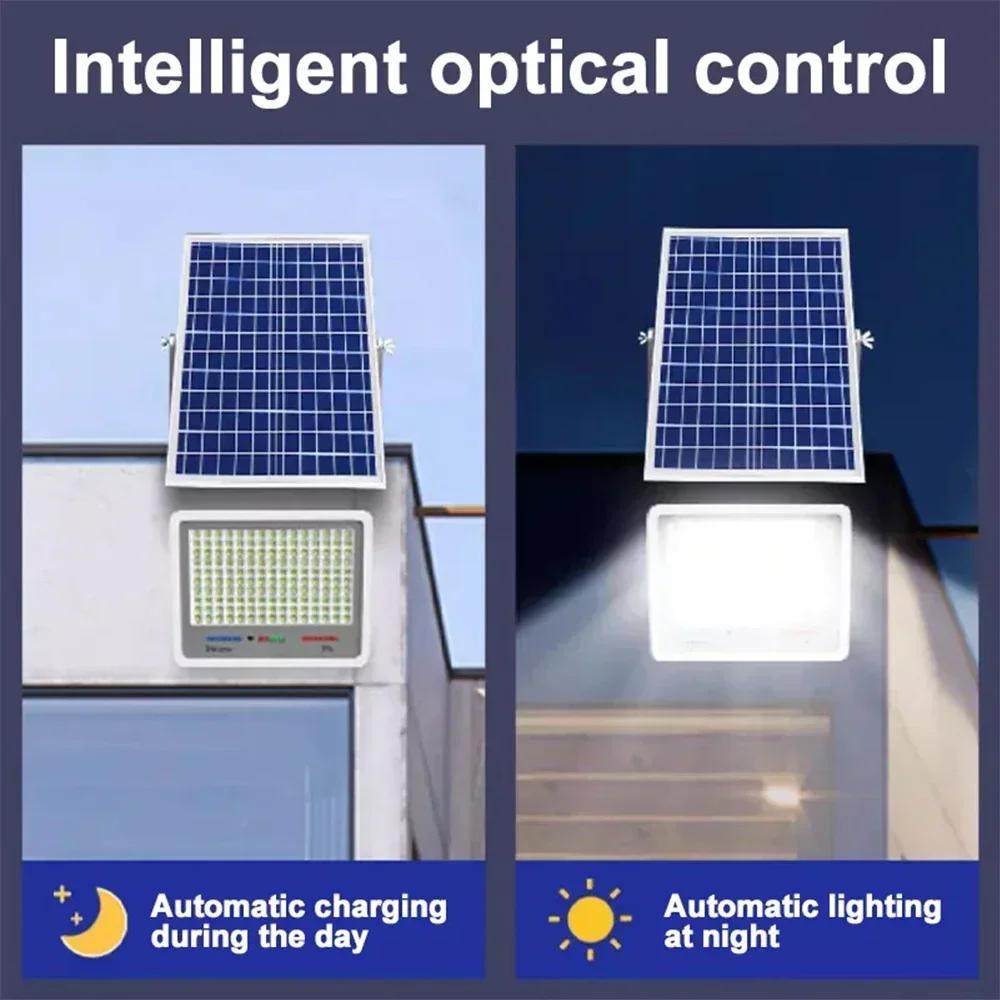 Large Pro 600LED Solar Lamp Outdoor Garden Decoration Solar Led Light Waterproof Sunlight Powered Spotlight with Motion Sensor