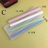 1 Stück Siegellack-Stift Silikonform Halbrund Langes Band Lackwachs-Stift DIY Kreative Dekoration Kerzenherstellung Silikonform