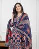 Indian Pakistani Designer Angrakha Style Kurti Pant Dupatta Set Party Wear Bollywood Salwar Suit