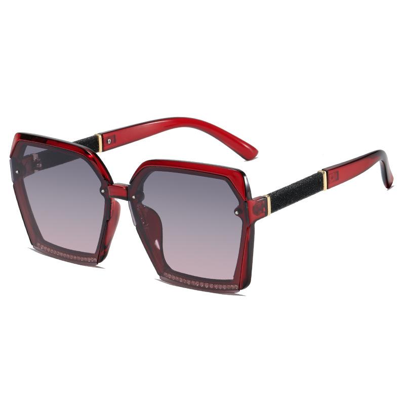 Sunglasses Trendy Girl Summer Driving Sunscreen Uv Protection Thin Fashion Polarized Sunglasses