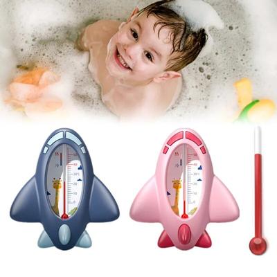 Thermomètre d'eau de bain-douche pour bébé, avion, capteur de température sûr pour bébés, thermomètre de douche flottant étanche
