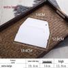 Miao Jia Yi Plastic Rubber Baking Scraper & Dough Cutter Set