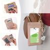 Ultra-Slim PU Leather Wallet with Keychain Zippered Coin Purse & Card Holder