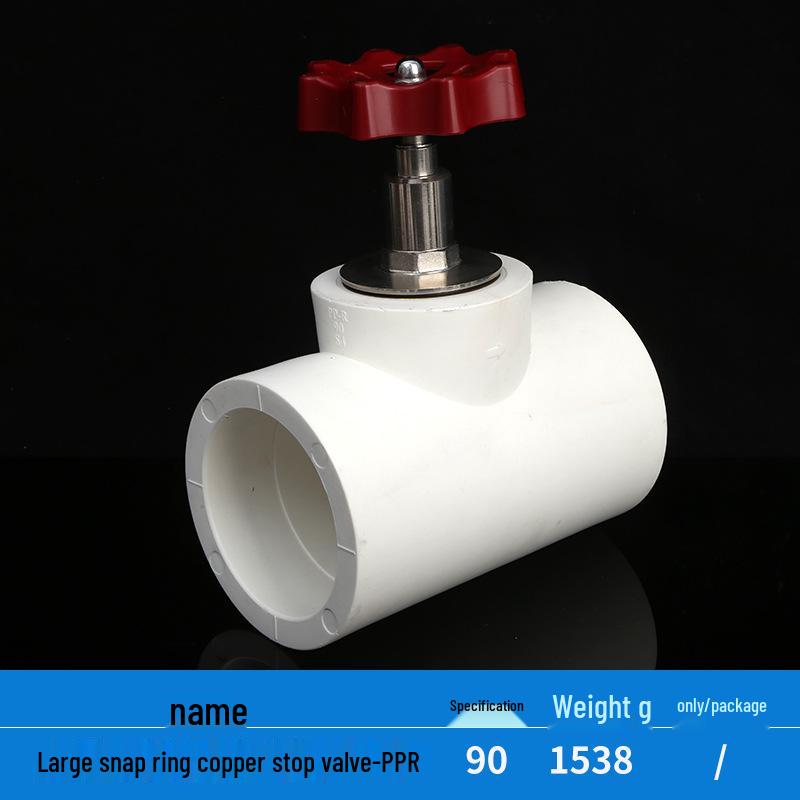Home PPR Stop Valve for Hot & Cold Water - All Copper Core