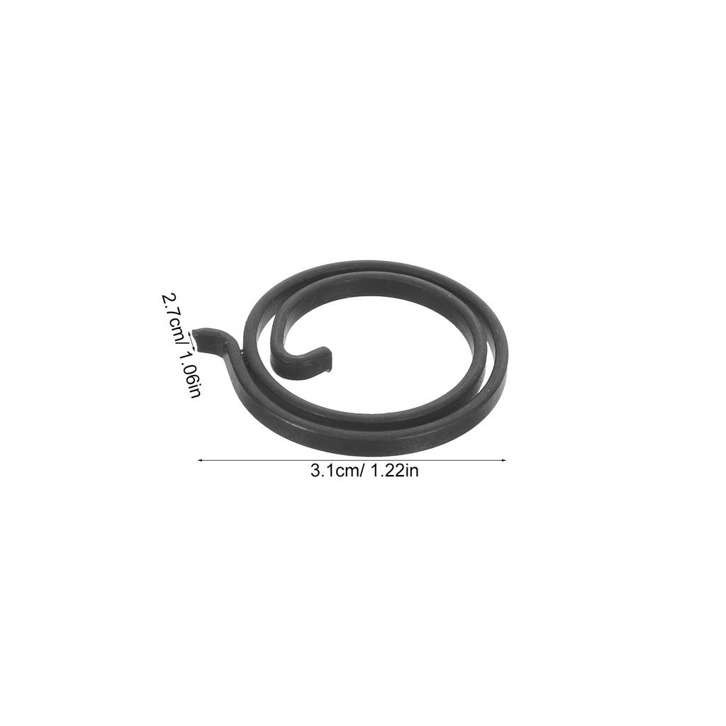 10Pcs Door Lock Springs Heavy Duty Iron Torsion Spring Repair Kit DIY Replacement for Lever Handle Return Spring and Privacy