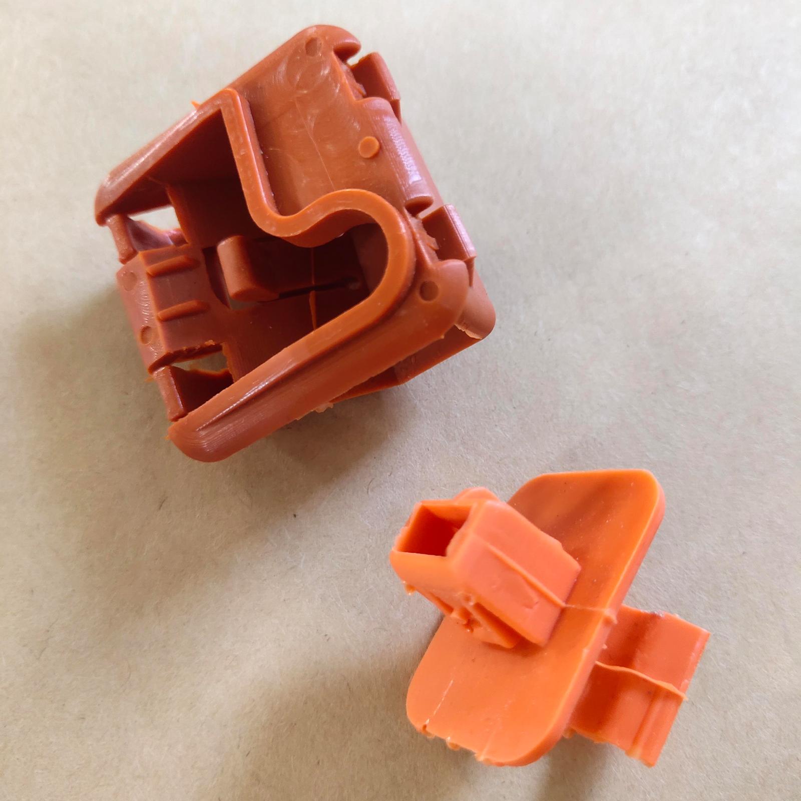 

1U0823570A Автомобильный Roomster капот капот стержень опора кронштейн пряжка зажим для Skoda Fabia Octavia MK2 2004-2012 2013 Пластик оранжевый