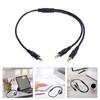 Y Splitter Cord, 5.5x2.5mm, 40cm Power Splitter Cable for LED Strips, Cameras, Electronics