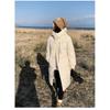 Winter New Women's Mid-length Knee-length Puffer Coat, Loose Thickened Korean Style Real White Duck Down Warm Fashion Outerwear