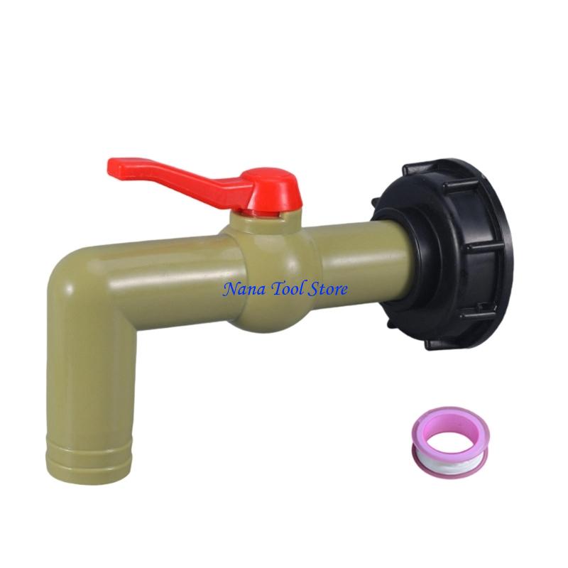 31GJ Professional IBC Water Adapter Garden Hose Pipe Connector Hose Faucet Replacement Connector Fitting