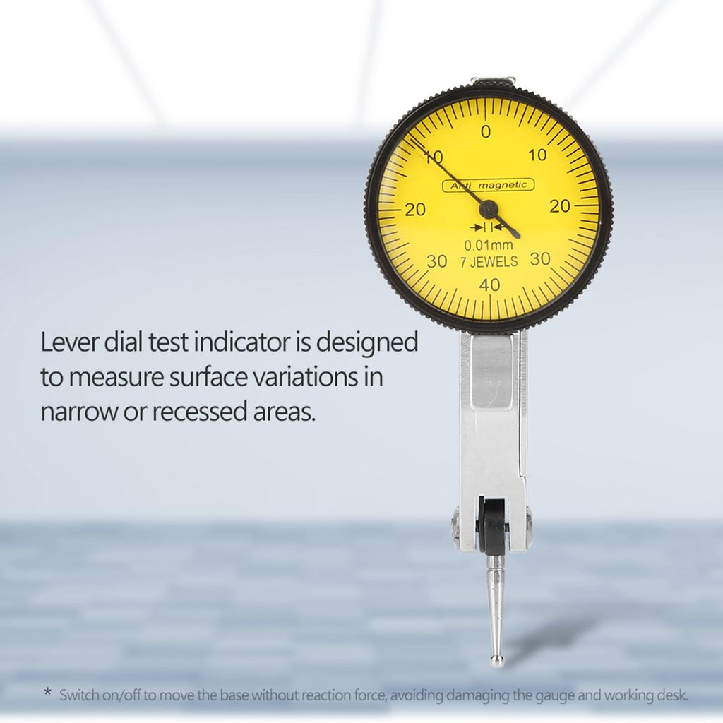 Flexible Strong Magnetic Gauge Stand Base Holder Lever Dial Test Indicator Gauge