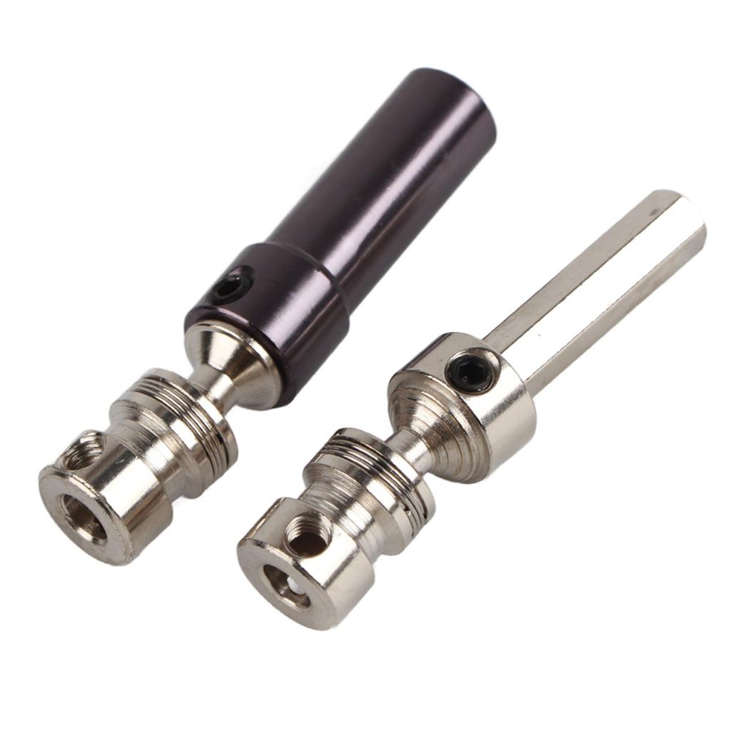 Aluminum Alloy Rear Center Drive Shaft for WLtoys 1 12 2423 RC Car Accessory (Titanium 0025T)