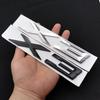 3D ABS Logo X3 Emblem Letters Badge Car Rear Trunk Sticker For BMW X3 F25 E83 G01 G45 Xdrive 20d 30d 20i 28i 30i 35i Accessories