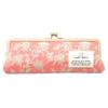Cyalel Yahata Botanical Flower Clasp Pencil Case with Laminated Made In Floral Cute and Perfect Gift for Mobile Pencil Miranda Dot Pink Surface,