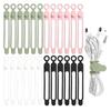 Adjustable Silicone  Multi Purpose Cable Organizer Fastening Strap for Electronics TV Charging Cord Storage