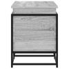 Storage Box with Lid Gray Sonoma 100 X 40 X 51.5 Cm