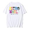 Új divat Hip Hop póló Férfi Női ASTROWORLD Harajuku pólók Wish You We We We We We We We We We We Were Print Letter Print