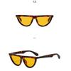 Women's sunglasses - unisex fashion half-moon cat eye sunglasses