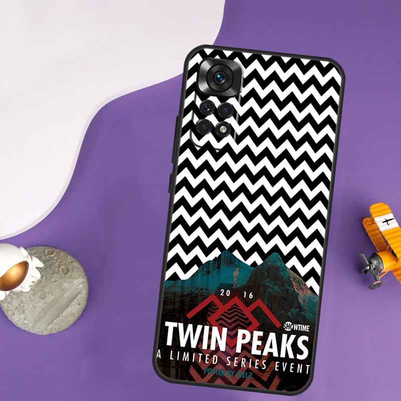 Twin Peaks Case For Xiaomi Redmi Note 13 14 Pro 12 9 10 11 Pro 10S 11S 12S Redmi 14C 13C 10C 12C Cover