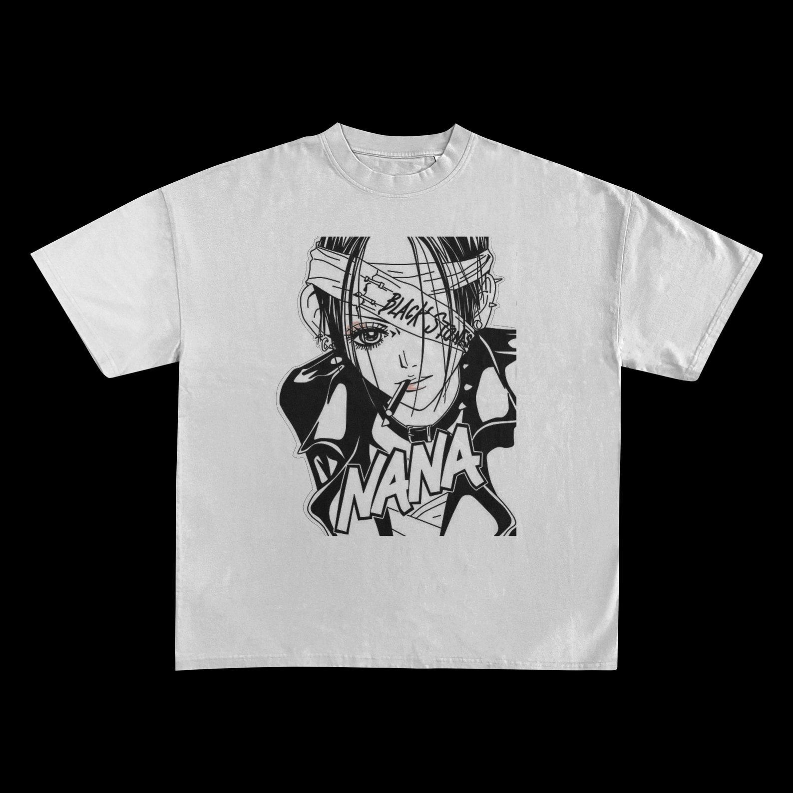 Nana Osaki / Nana Osaki T-Shirt / Nana Osaki Tee / Nana Manga Shirt / Black Stones / Nana Band / Hachi / Nana Osaki Poster / Manga L