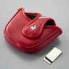 Coq Magnetic Type Putter Cover Compatible with Irregular Scratch Prevention Golf QQBXJG51 RD00 [Le Sportif] Heads, (Red)