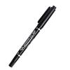 1 pcs Twin Tip Permanent Marker Pen Waterproof Ink Fine Point Black Blue Red Oil Ink 0.5/1.0mm Round Toe Fine Marker Pens