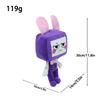 Peluche Giocattolo Morbido Stile Cartone Animato Gioco Bambola Imbottita Personaggio Kawaii Decorazione Stanza Ciondolo Zaino Regalo di Compleanno per Bambini Fan