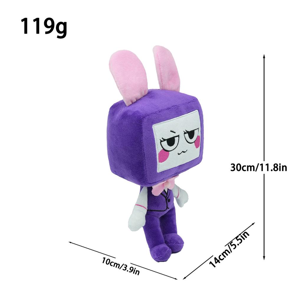 Peluche Giocattolo Morbido Stile Cartone Animato Gioco Bambola Imbottita Personaggio Kawaii Decorazione Stanza Ciondolo Zaino Regalo di Compleanno per Bambini Fan